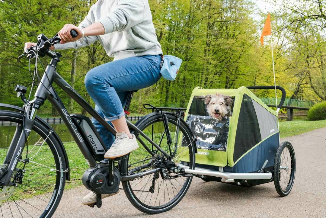 kaas Dwang Stun Croozer hondenfietskar Dog Jokke XL + gratis kussen | De Boer Dier & Ruiter