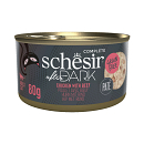 Schesir Kattenvoer After Dark Kip & Rund Pate 80 gr