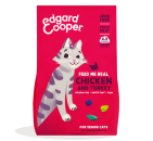 Edgard & Cooper kattenvoer Senior Kip en Kalkoen 2 kg