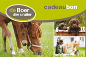 de Boer dier & ruiter Cadeaubon