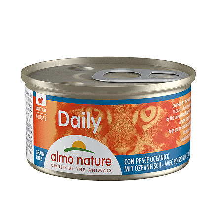 Almo Nature Kattenvoer Daily Menu Mousse Oceaanvis 85 gr