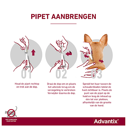 Advantix 400 6 pipetten