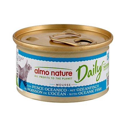 Almo Nature Kattenvoer Daily Mousse Oceaanvis 85 gr