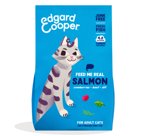 Edgard & Cooper kattenvoer Adult Zalm 325 gr